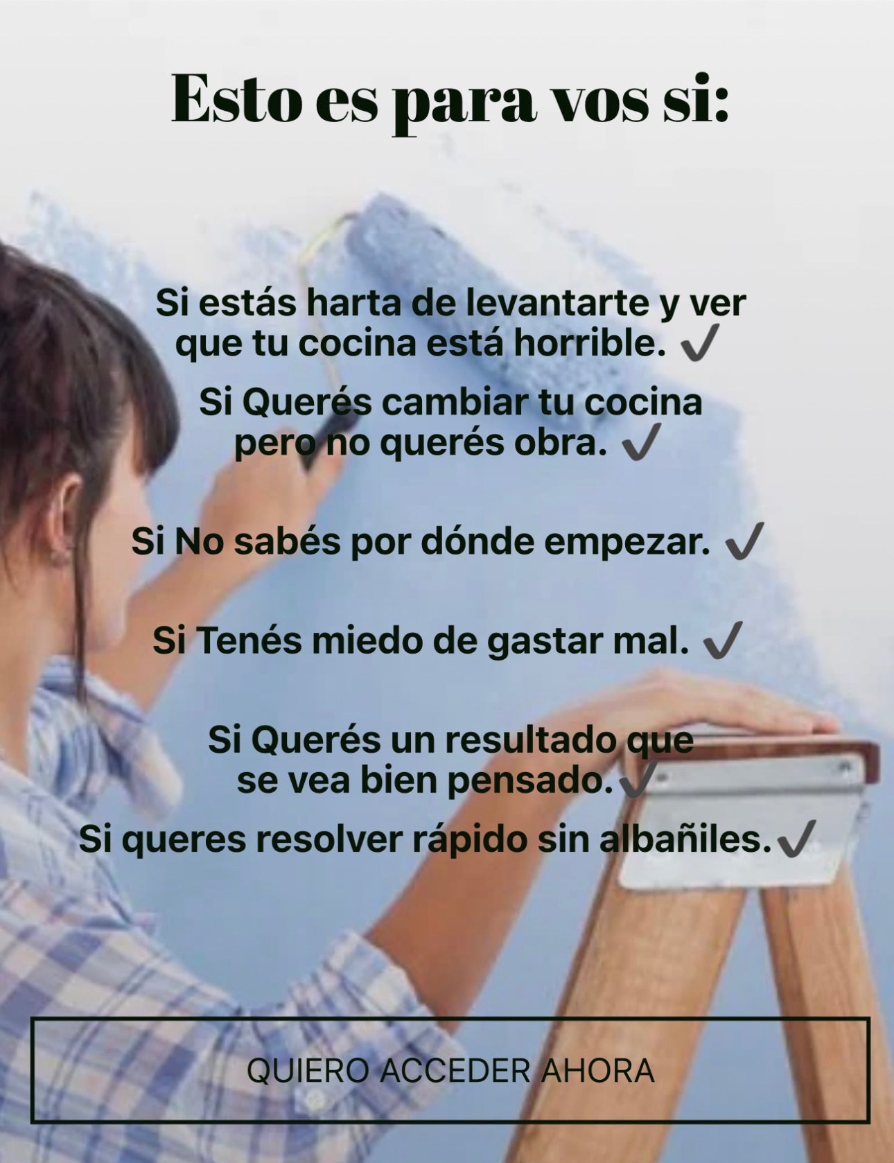 Lográ la cocina de tus sueños este finde (sin romper nada)
