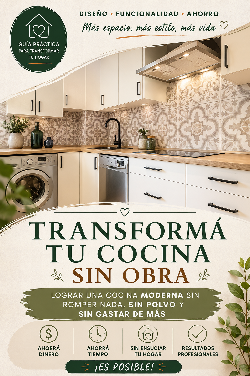 Lográ la cocina de tus sueños este finde (sin romper nada)
